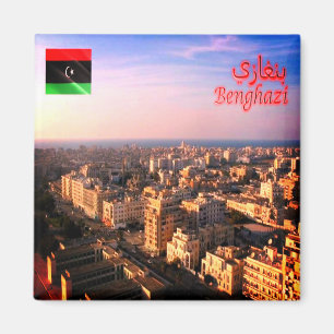 Aimant zLY006 BENGHAZI, Libye - Benghazi, Afrique, Réfrig