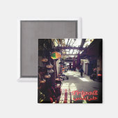 Aimant zLY019 TRIPOLI, Vieille Ville, Libye, Afrique, Réf (Recto/Verso)