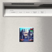 Aimant zLY026 TRIPOLI, Le Palais Royal, Libye, Réfrigérat (In Situ (Lave-vaisselle))