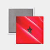 Aimant zMA002 MAROC, Drapeau, Afrique, Réfrigérateur (Recto/Verso)