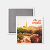 Aimant zMA003 MAROC, Beni Mellal, Afrique, Réfrigérateur (Recto/Verso)