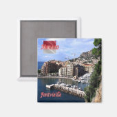 Aimant zMC009 FONTVIEILLE, Monaco, Frigo (Recto/Verso)