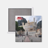 Aimant zMC012 PALAIS, Monaco, Frigo (Recto/Verso)