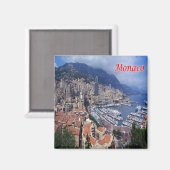 Aimant zMC029 MONACO, Europe, Fridge (Recto/Verso)