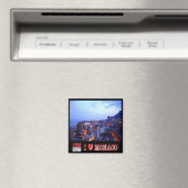 Aimant zMC031 MONACO "I Love", Frigo (In Situ (Lave-vaisselle))