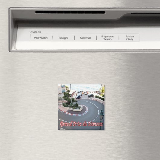 Aimant zMC051 GRAND PRIX, Monaco, Frigo (In Situ (Lave-vaisselle))