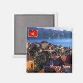 Aimant zME016 HERCEG NOVI, Monténégro, Europe, Fridge (Recto/Verso)