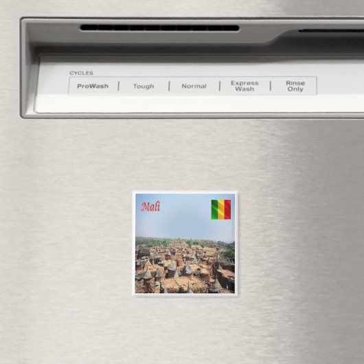 Aimant zML006 MALI, Endelou, Afrique, Frigo (In Situ (Lave-vaisselle))