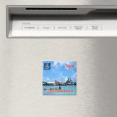 Aimant zMP005 SAIPAN, ÎLES MARIANA DU NORD, Réfrigérateur (In Situ (Lave-vaisselle))