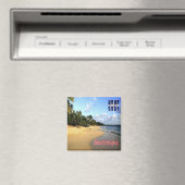 Aimant zMQ010 MARTINIQUE, Plage Les Salines, Réfrigérateu (In Situ (Lave-vaisselle))