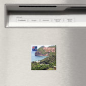 Aimant zMS005 MONTSERRAT, Little Bay, Amérique, Réfrigéra (In Situ (Lave-vaisselle))