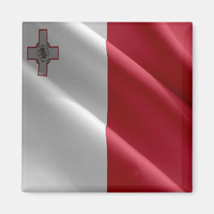 Aimant zMT002 MALTESE agitant DRAPEAU Malte, Frigo
