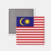Aimant zMY001 Malaysian FLAG Malaysia, Fridge (Recto/Verso)