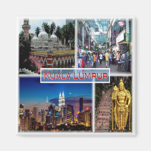 Aimant zMY014 Petaling Street KUALA LUMPUR Jamek Mosque,