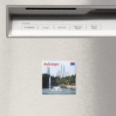 Aimant zMY021 panorama KUALA LUMPUR Malaisie Asie, Fridge (In Situ (Lave-vaisselle))