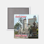 Aimant zMY022 Palais du Sultan KUALA LUMPUR, Malaisie, (Recto/Verso)