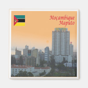 Aimant zMZ008 MAPUTO, Mozambique, Afrique, Frigo