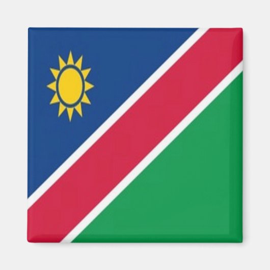 Aimant zNA001 NAMIBIE, Drapeau, Afrique, Réfrigérateur (Devant)