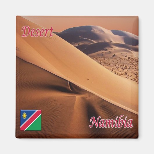 Aimant zNA003 NAMIBIE, Désert, Afrique, Réfrigérateur (Devant)
