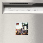 Aimant zNE009 NIGER, Place Djibo Bakary Walraven, Frigo (In Situ (Lave-vaisselle))