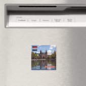 Aimant zNL015 RIJKSMUSEUM Amsterdam, Pays-Bas, Frigo (In Situ (Lave-vaisselle))