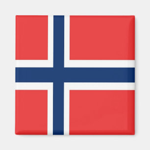 Aimant zNO001 DRAPEAU NORVÉGIEN, Norvège, réfrigérateur