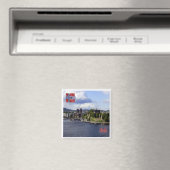 Aimant zNO004 OSLO, Norvège, Europe, Fridge (In Situ (Lave-vaisselle))