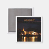 Aimant zNO034 KRISTIANSUND NORDLANDET, Norvège, réfrigéra (Recto/Verso)