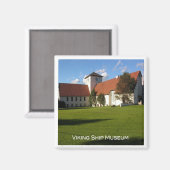 Aimant zNO081 VIKING SHIP MUSEUM, Norvège, Europe, Fridge (Recto/Verso)