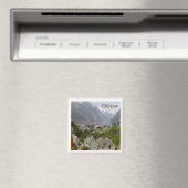 Aimant zNO113 HARDANGERFJORD ODDA, Norvège, réfrigérateur (In Situ (Lave-vaisselle))