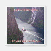 Aimant zNO123 GEIRANGERFJORD, MSC Kong Harald, Norvège, (Devant)