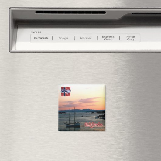 Aimant zNO156 OSLOFJORDEN, Norvège, Europe, Fridge (In Situ (Lave-vaisselle))