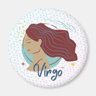 Aimant Zodiac, Femme Virgo moderne