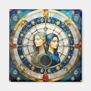 Aimant Zodiac - Gemini Les Jumeaux