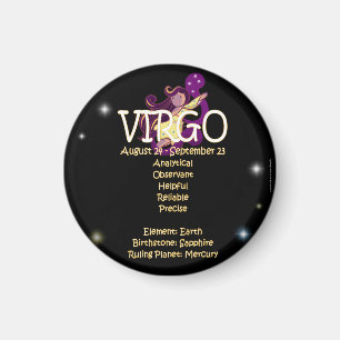 Aimant Zodiaque de Virgo
