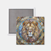 Aimant Zodiaque - Lion le Lion (Recto/Verso)