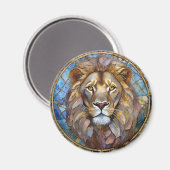 Aimant Zodiaque - Lion le Lion (Recto/Verso)