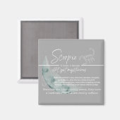 Aimant zodiaque - scorpio (Recto/Verso)