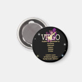 Aimant Zodiaque virgo (Recto/Verso)