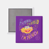 Aimant Zoe Fier (Recto/Verso)