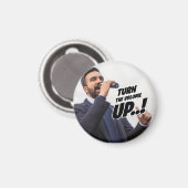 Aimant Zohran Mamdani - Turn the Volume Up (Recto/Verso)