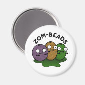 Aimant Zom-perles amusant Halloween Zombie perles jeu (Recto/Verso)