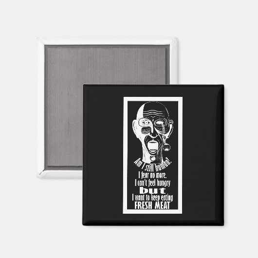 Aimant Zombie (Recto/Verso)