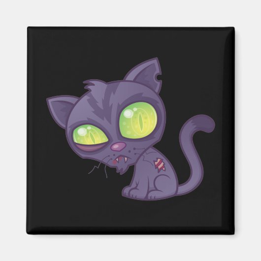 Aimant Zombie Kitty (Devant)