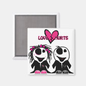 AIMANT ZOMBIE LOVE HURTS (Recto/Verso)