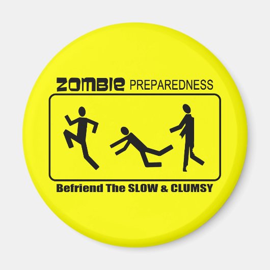 Aimant Zombie Préparation Befriend Lentement TOUTE COULEU (Devant)