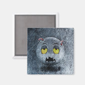 Aimant Zombiemoji Vintage (Recto/Verso)
