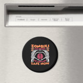 Aimant Zombies Manger Cerveaux Classique (In Situ (Lave-vaisselle))