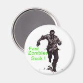 Aimant Zombies rapides (Recto/Verso)