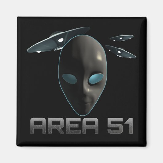 Aimant Zone 51 (Devant)